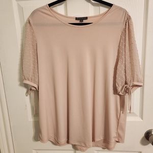 Adrianna Papell Dusty Rose Blouse XL